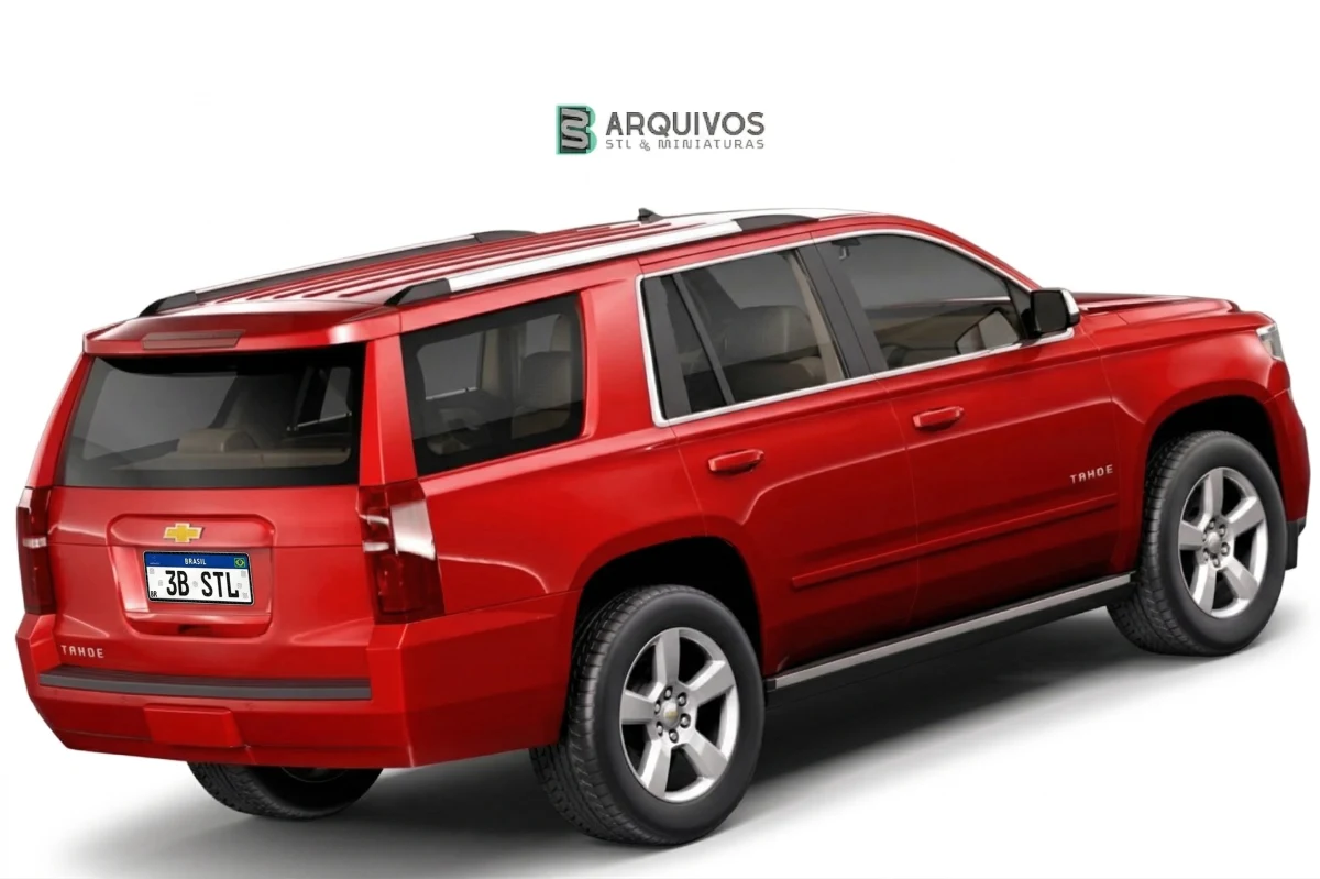 Modelo 3D STL - Chevrolet Tahoe 2015 — foto 3